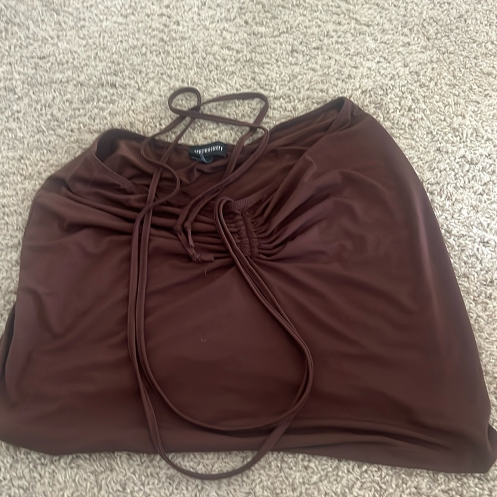 Tie Haulter Top